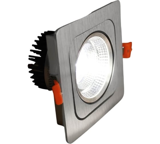 Встраиваемый точечный светильник Lumina Deco Fostis LDC 8064-SS-7WCOB-L98хW98 SL