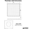Офисная светодиодная панель Geniled Офис Comfort Basic 595x595x33 50Вт 4000К 90Ra Опал для подвесного потолка 23964_4000_90ra 9