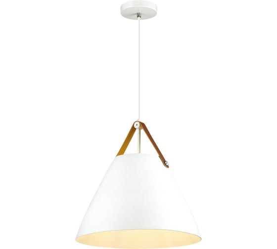 Подвес ODEON LIGHT кожа. металл E27 1*40W BERNI 4147/1