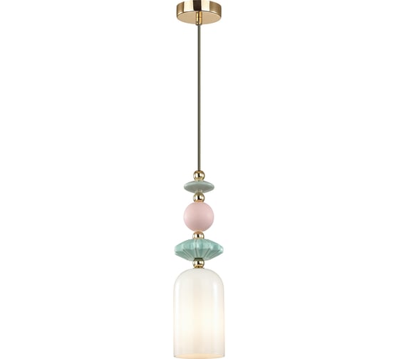 Подвес ODEON LIGHT, стекло E14 1*40W CANDY 4861/1B