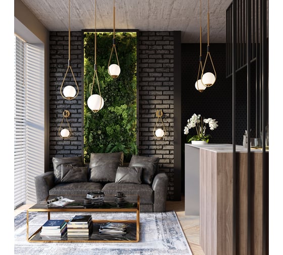 Подвес ODEON LIGHT, стекло E14 1*40W FLARI 4810/1