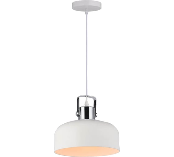 Подвес HIPER 1хЕ27х60Вт WHITE/CHROME H092-4 1