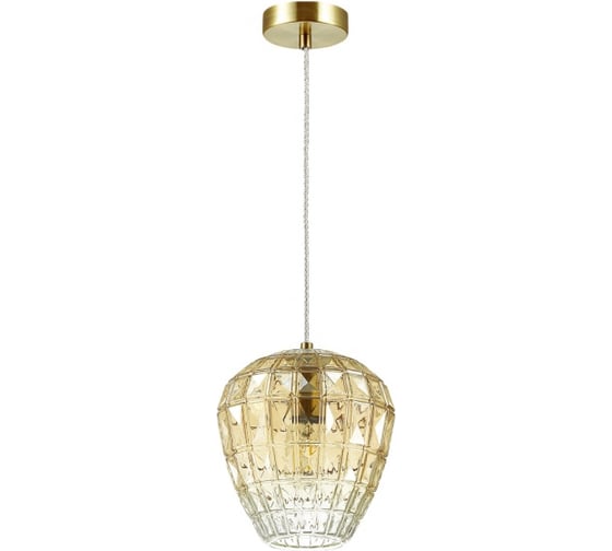 Подвес ODEON LIGHT, стекло E27 60W MAKA 4714/1 1