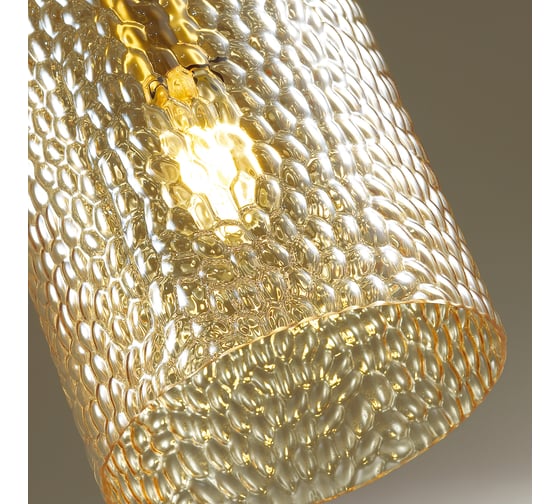 Подвес ODEON LIGHT, стекло E27 60W PELO 4709/1