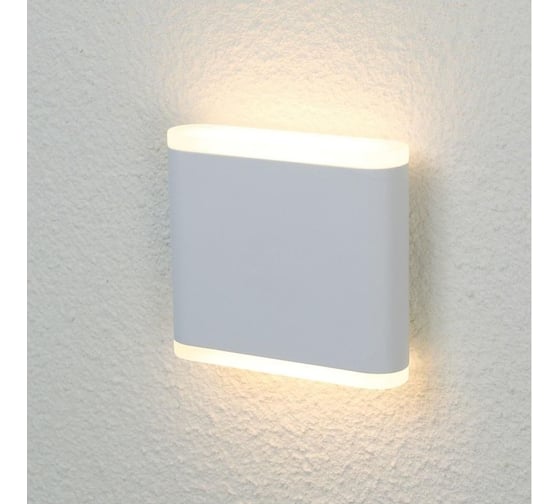 Уличный настенный светодиодный светильник Crystal Lux CLT 024W113 WH