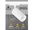 Светильник потолочный ARTE LAMP AERO 220В 12Вт 1000Лм 4000К 90 36 A1 A1346PL-1WH 5