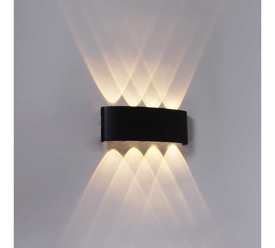 Уличный настенный светодиодный светильник Reluce 1W BK 86834-9.2-008KT LED8 1