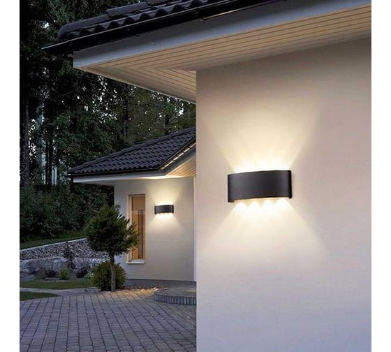 Уличный настенный светодиодный светильник Reluce 1W BK 86834-9.2-008KT LED8