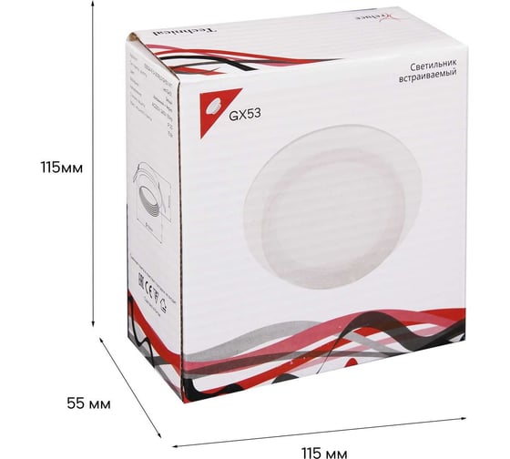 Встраиваемый светильник ReLuce 53004-9.0-001RLD GX53 WT