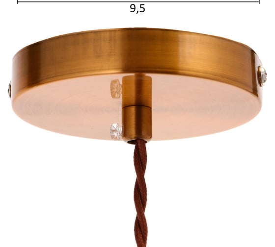 Светильник BayerLux 85504/1 LED 5Вт золото 28х28х28-128 см 4941257