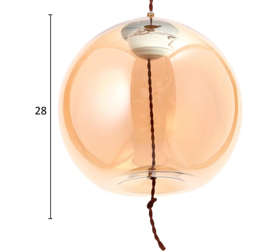 Светильник BayerLux 85504/1 LED 5Вт золото 28х28х28-128 см 4941257