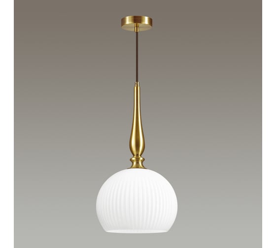 Подвес ODEON LIGHT, стекло E27 60W RUNGA 4766/1