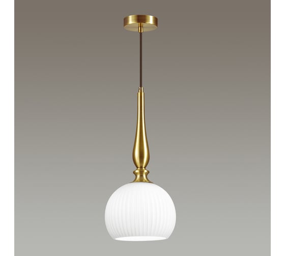 Подвес ODEON LIGHT, стекло E27 60W RUNGA 4767/1