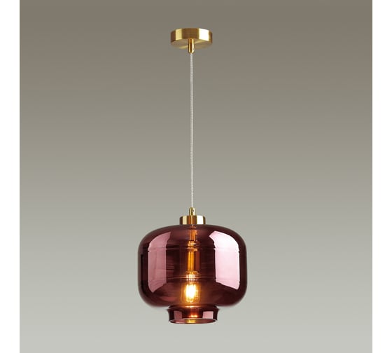Подвес ODEON LIGHT, стекло E27 60W STORBI 4772/1