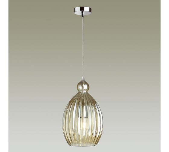 Подвес ODEON LIGHT, стекло E27 60W STORZO 4711/1A