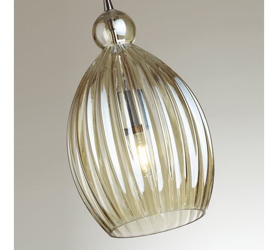 Подвес ODEON LIGHT, стекло E27 60W STORZO 4711/1A