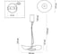 Подвес ODEON LIGHT, стекло LED 1*10W FLUENT 4857/10LA 2