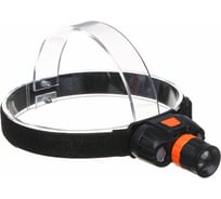 Фонарь налобный ЕРМАК, LED+COB, 6 режимов, 800мАч, Type-C, 73x70x36 мм, пластик, красный свет 225-023