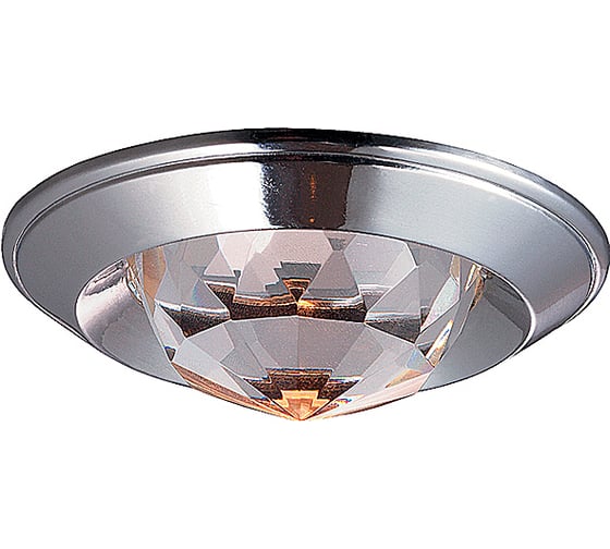 Декоративный встраиваемый неповоротный светильник NOVOTECH GX5.3 50W 369427 1