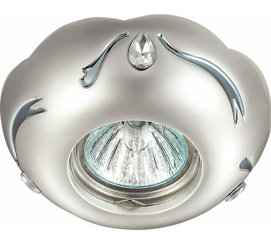 Встраиваемый стандартный светильник NOVOTECH GX5.3 50W GRAIN 370289 1