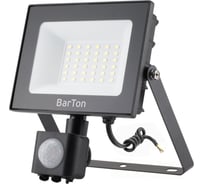 Прожектор светодиодный Barton BR-23 с д/д 30 Вт 6400К 2400Лм IP54 BR172L-30W2-PIR