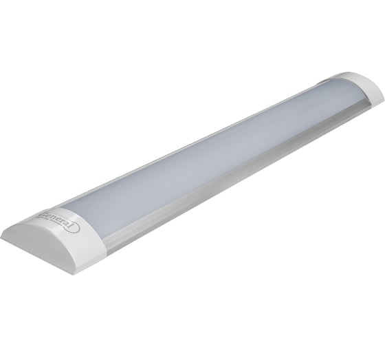 Светодиодный линейный светильник General Lighting Systems 1200*75*23мм GSPO-LB1-50-1200-IP40-6, 50Вт, 6500К холодный белый 420215