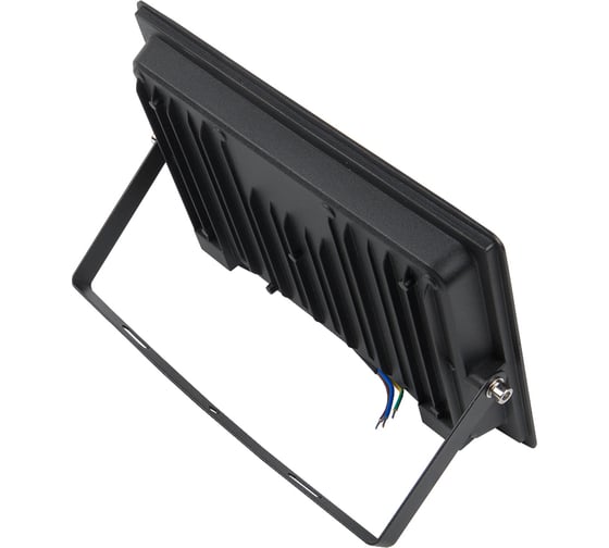 Светодиодный уличный прожектор General Lighting Systems 227*165*27мм, General GTAB-100BT-IP65-6500, 100Вт, 6500К, 9500Лм, металл 403380