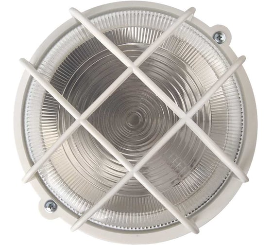 Светильник настенно-потолочный General Lighting Systems НПП 212х104мм 03-100-005.04, под лампу Е27 до 60Вт, корпус пластик 437849