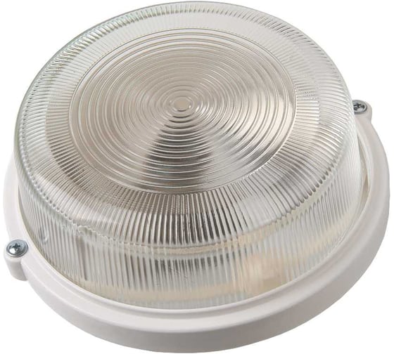 Светильник настенно-потолочный General Lighting Systems НПП 212х104мм 03-100-005.03, под лампу Е27 до 60Вт, корпус пластик 437847