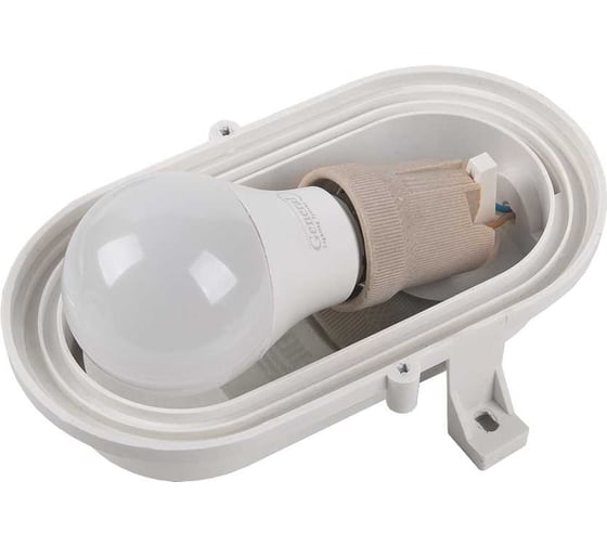 Светильник настенно-потолочный General Lighting Systems БП 186х126х112мм 02-60-004.03 ЕВРО, под лампу Е27 до 60Вт 437832
