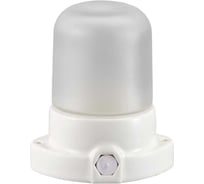 Светильник ЖКХ General Lighting Systems SAUNA 130х105х85мм GCF-SNC-60-E27-IP65-W, под лампу Е27 до 60Вт, корпус керамика 437767