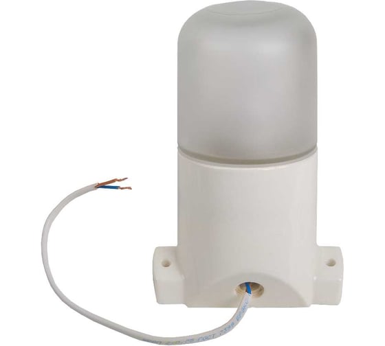 Светильник настенно-потолочный ЖКХ для бани и сауны General Lighting Systems 130х105х85мм GCF-SNC-60-E27-IP65-W 437768