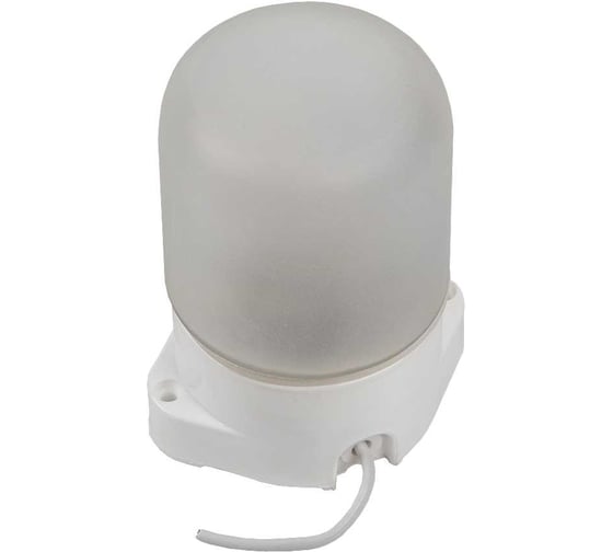 Светильник настенно-потолочный ЖКХ для бани и сауны General Lighting Systems 138х105х84мм GCF-SNP-60-E27-IP65-W 437783