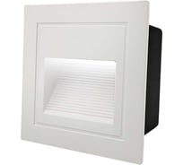 Светодиодный светильник для подсветки лестниц General Lighting Systems 85х85х56мм GSTL-S1-3BT-5K, 3Вт, 5000К, 280Лм 460114