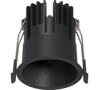 Точечный светильник KRAAB POINTS DEEP LED 220В 8Вт 4000К CRI90 50 NO-DIM угольно-черный, 26.100.12
