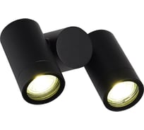 Светильник уличный потолочный ST LUCE черный/белый GU10 2*50W SL9011.402.02