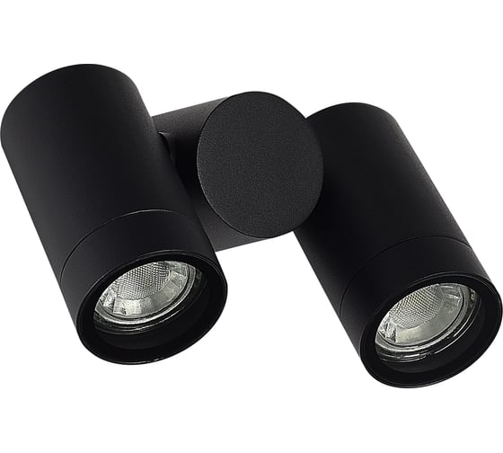 Светильник уличный потолочный ST LUCE черный/белый GU10 2*50W SL9011.402.02