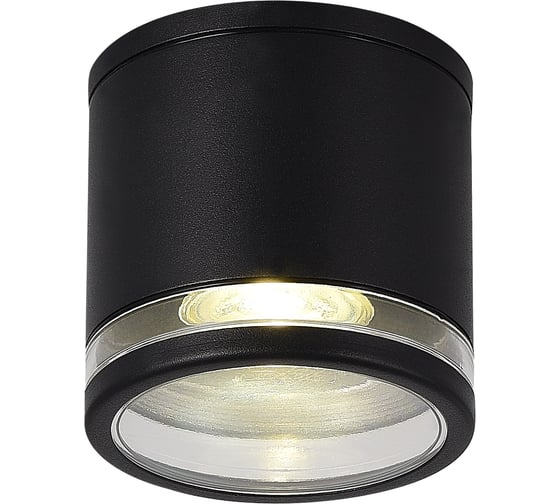 Светильник уличный потолочный ST LUCE черный/белый GU10 1*50W SL9009.402.01