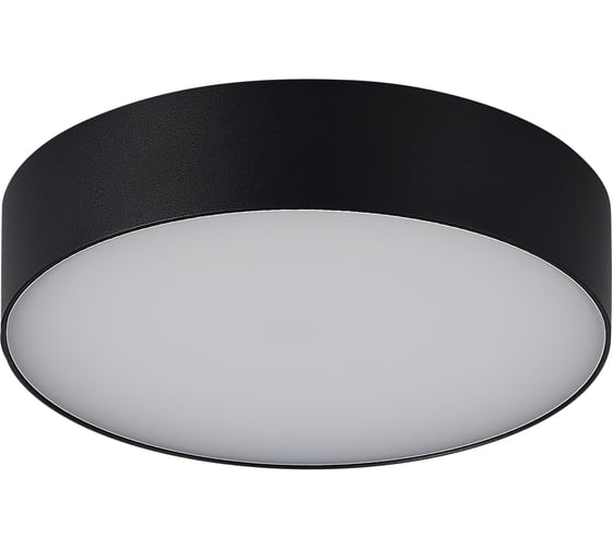 Светильник уличный потолочный ST LUCE черный/белый LED 1*20W 3000K/4000K/5000K SL9518.402.01