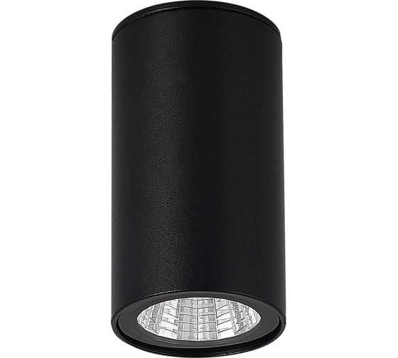 Светильник уличный потолочный ST LUCE черный/белый LED 1*7W 3000K SL9514.402.01
