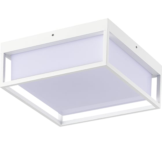 Светильник уличный потолочный ST LUCE белый/белый LED 1*20W 3000K/4000K/5000K SL9517.502.01