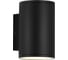 Светильник уличный настенный ST luce черный GX53 2х9W SL9007.401.02 1