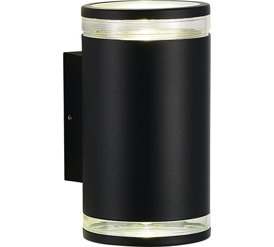 Светильник уличный настенный ST LUCE черный/белый GU10 2*50W SL9009.401.02