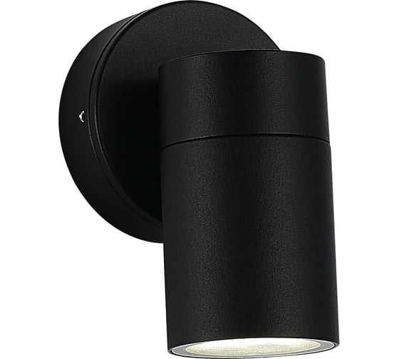 Светильник уличный настенный ST LUCE черный/белый GU10 1*50W SL9008.401.01