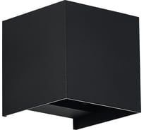 Светильник уличный настенный ST luce черный/черный LED 1х10W 2700K SL9513.401.01
