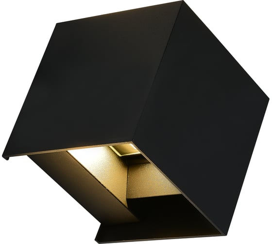 Светильник уличный настенный ST LUCE черный/черный LED 1*10W 2700K SL9513.401.01