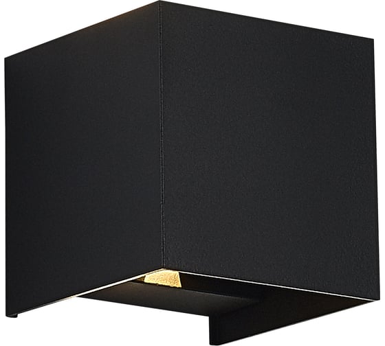 Светильник уличный настенный ST LUCE черный/черный LED 1*10W 2700K SL9513.401.01