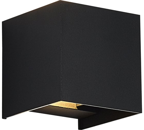 Светильник уличный настенный ST LUCE черный/черный LED 1*10W 2700K SL9513.401.01