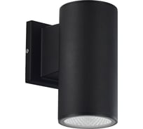 Светильник уличный настенный ST luce черный LED 1х3W 2700/3000/3500/4000/5000K с датчиком дня и ночи SL9530.401.01
