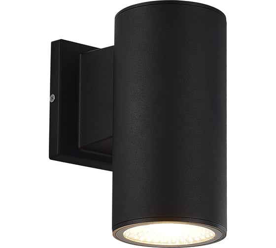 Светильник уличный настенный ST LUCE черный LED 1*7/10/13W 2700/3000/3500/4000/5000K с датчиком дня и ночи SL9530.401.01